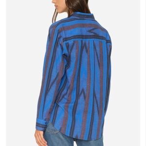 Xirena Beau Shirt Electric Blue